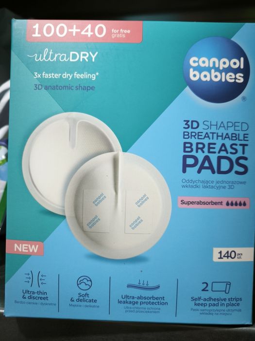 Tampoane superabsorbante sân Canpol Babies 140 buc + cadou
