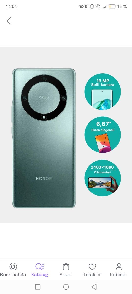 HONOR X9 b 128 talik