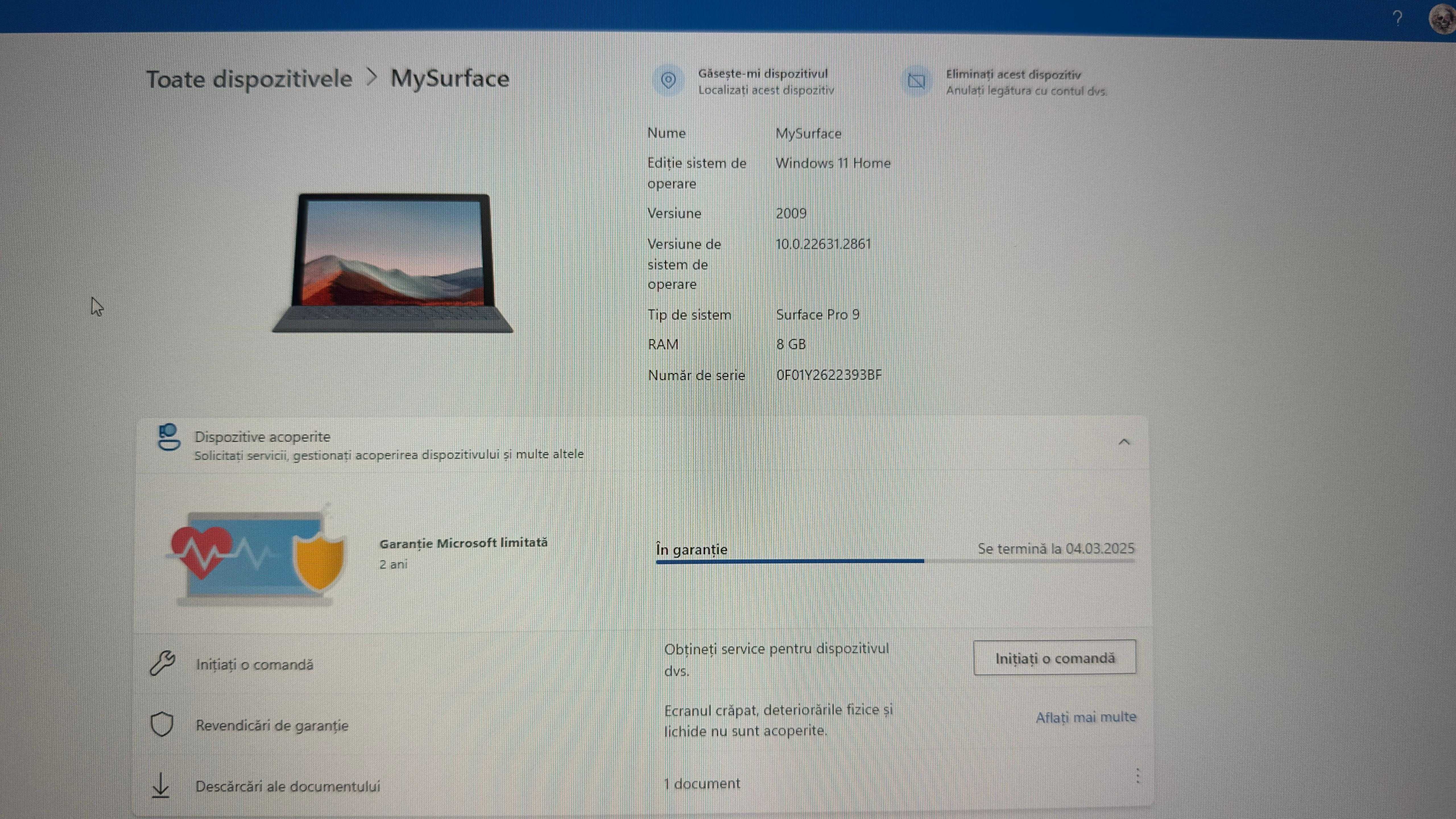Microsoft Surface Pro 9 , 2 in 1 COMPLETA
