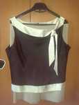 Set/Compleu/Costum superb de ocazie,ca nou, fusta si bluza ,marime M-L