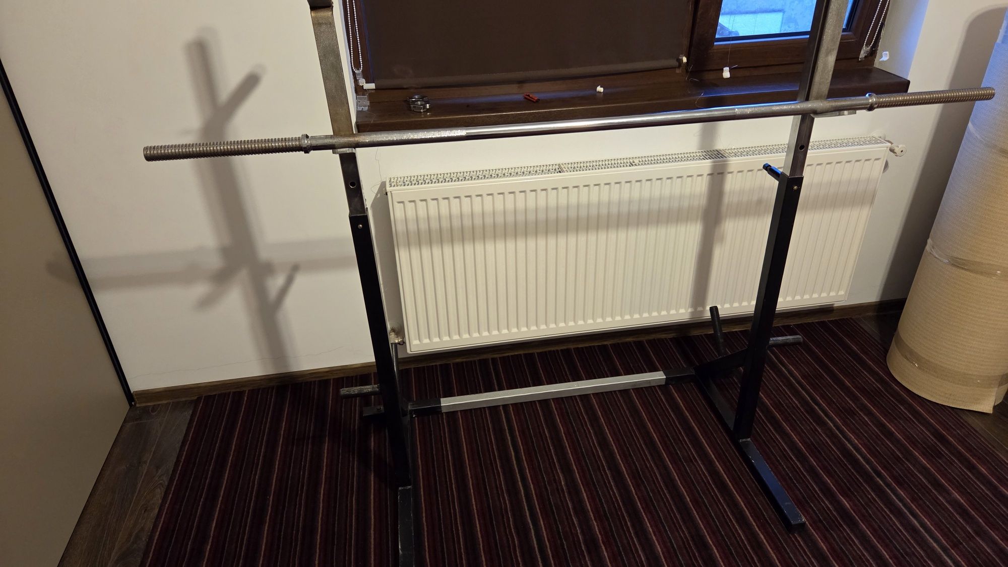 Suport piept si genuflexiuni + bara dreapta 180cm