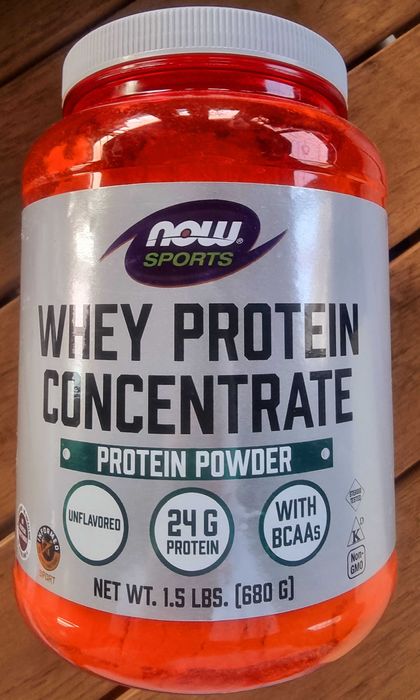 Now Foods Whey Protein Concentrate Unflavored протеин