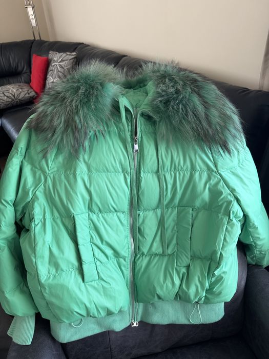Зимно яке с естествен пух