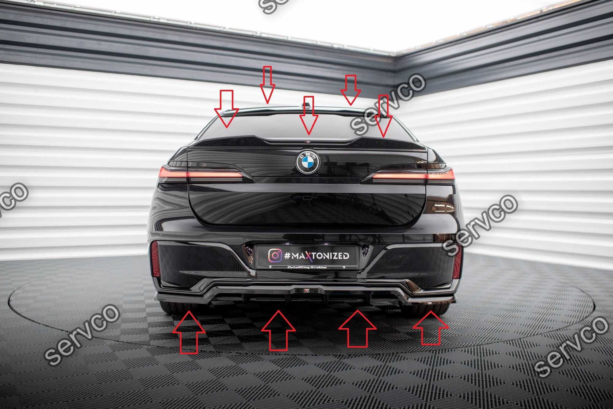 Pachet Body kit tuning Bmw Seria 7 G70 M-Pack 2022- v2 - Maxton Design