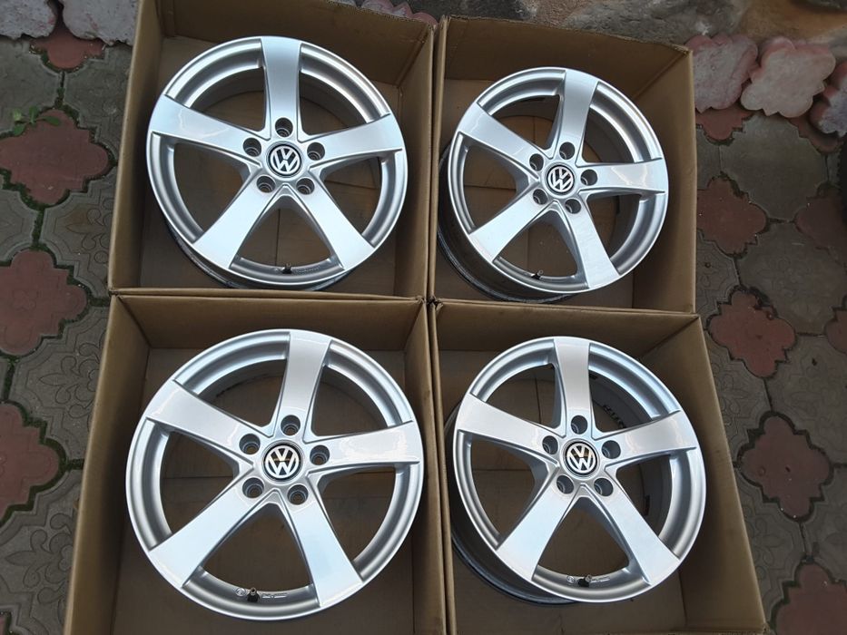 jante aliaj 16; 5x112; Vw Passat b5, B6, Caddy, Golf 5, 6, 7, Jetta