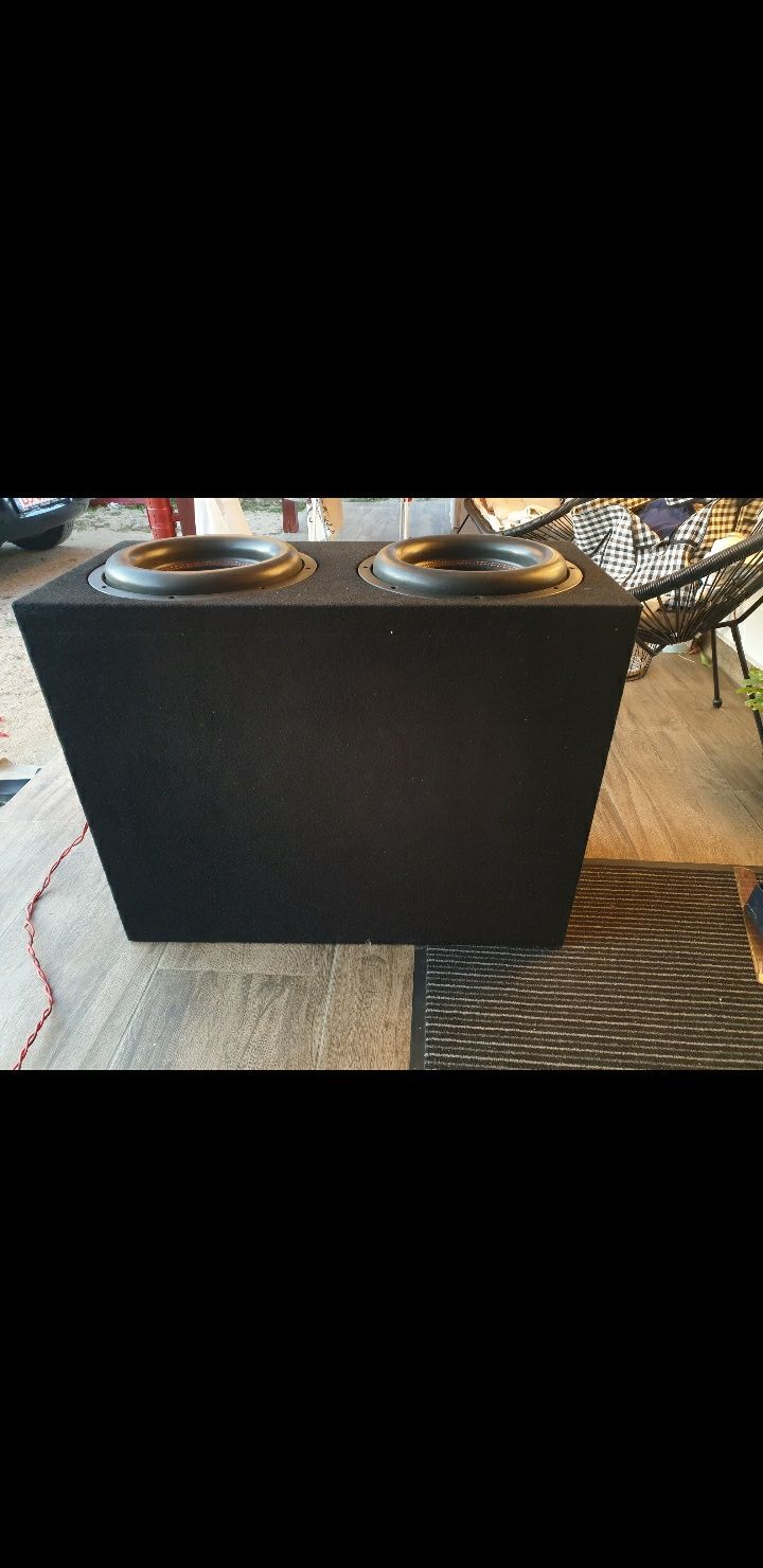 Subwoofer 2x12  3000w rms