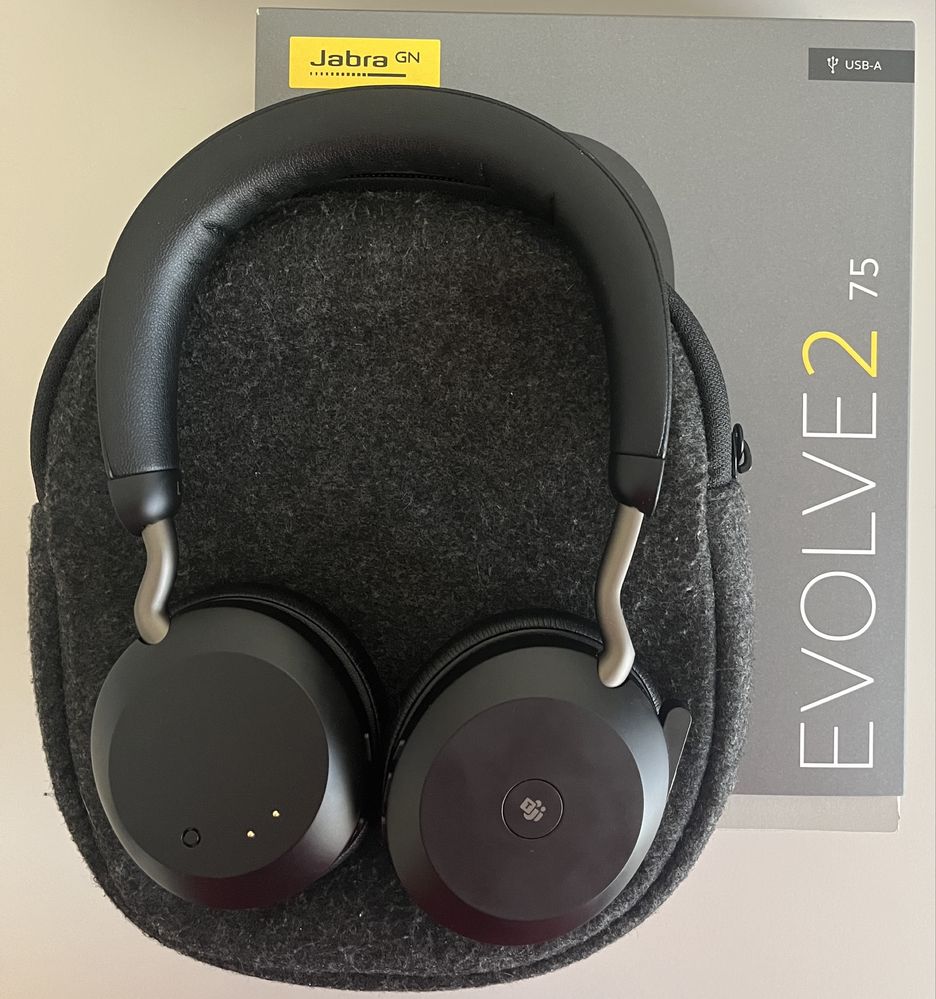 Jabra Evolve2 75 bluetooth + link 380a