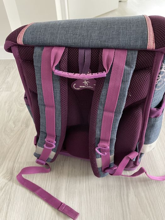 Детска раница, твърдо дъно, анатомичен гръб