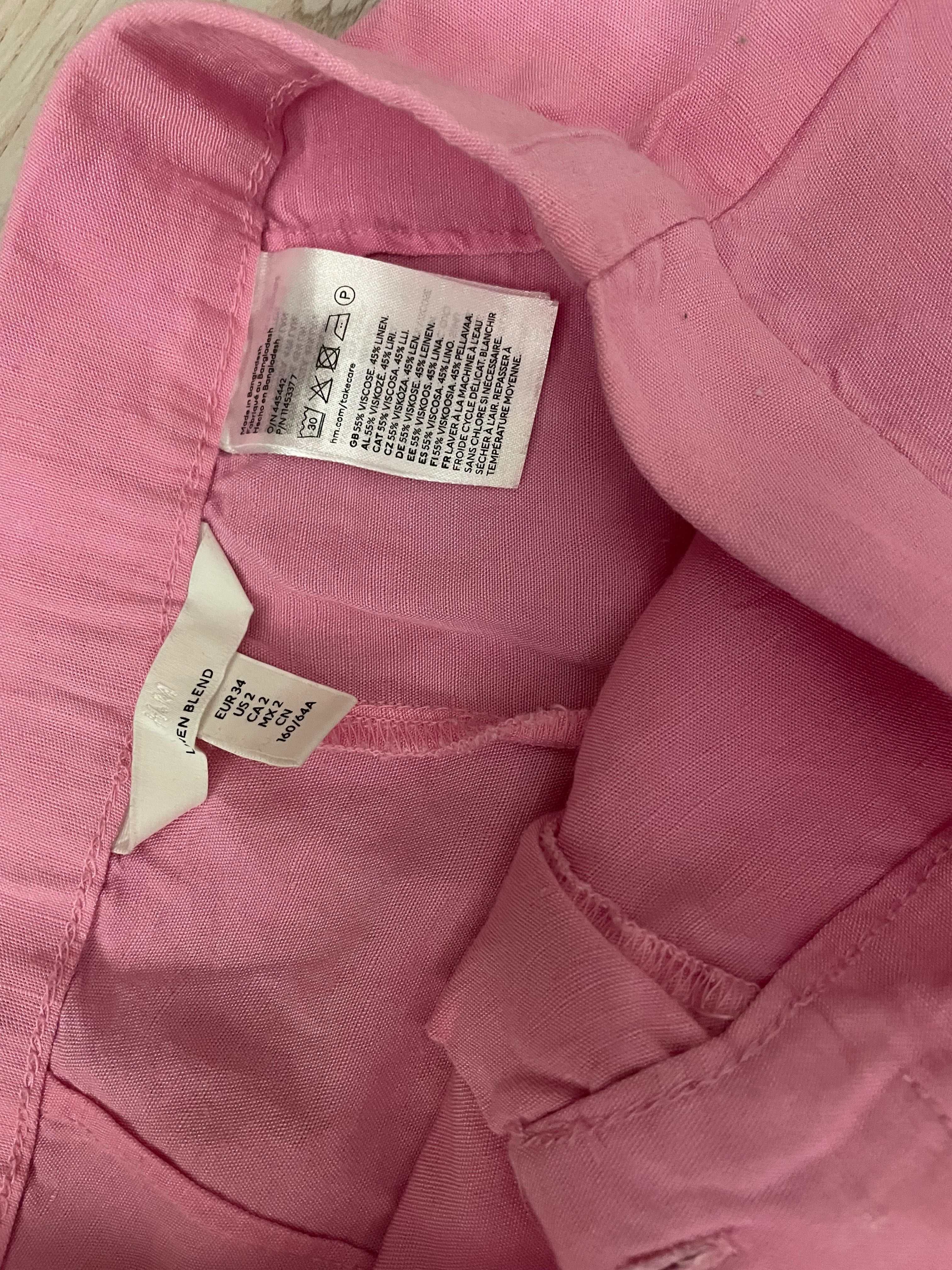Ленен панталон H&M
