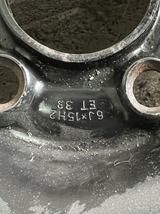 Железни джанти 5x100 15 6j et38 Audi Seat Skoda Vw
