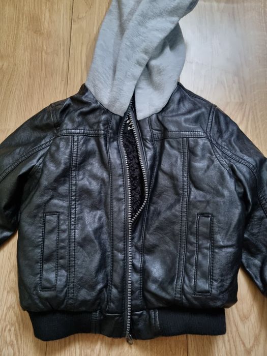 Geacă copi groasă îmblănită