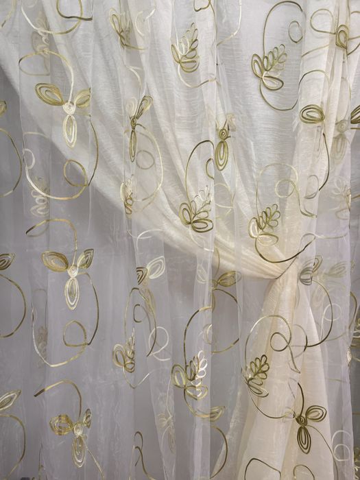 Луксозни двойни пердета внос от Гърция- код 69