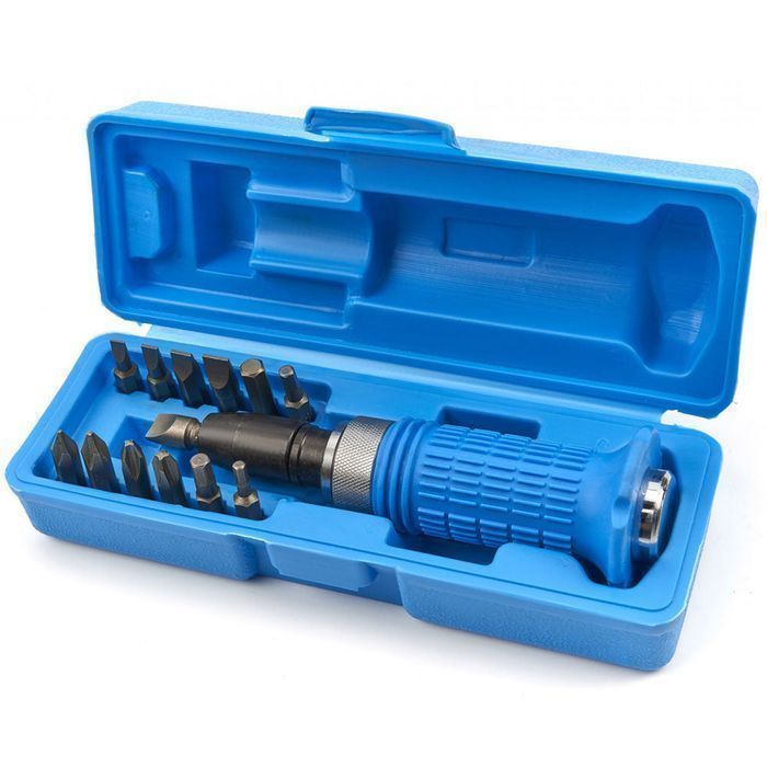 Surubelnita de impact 14 piese hbm