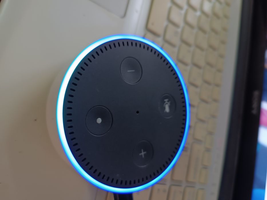 Amazon echo dot колонка