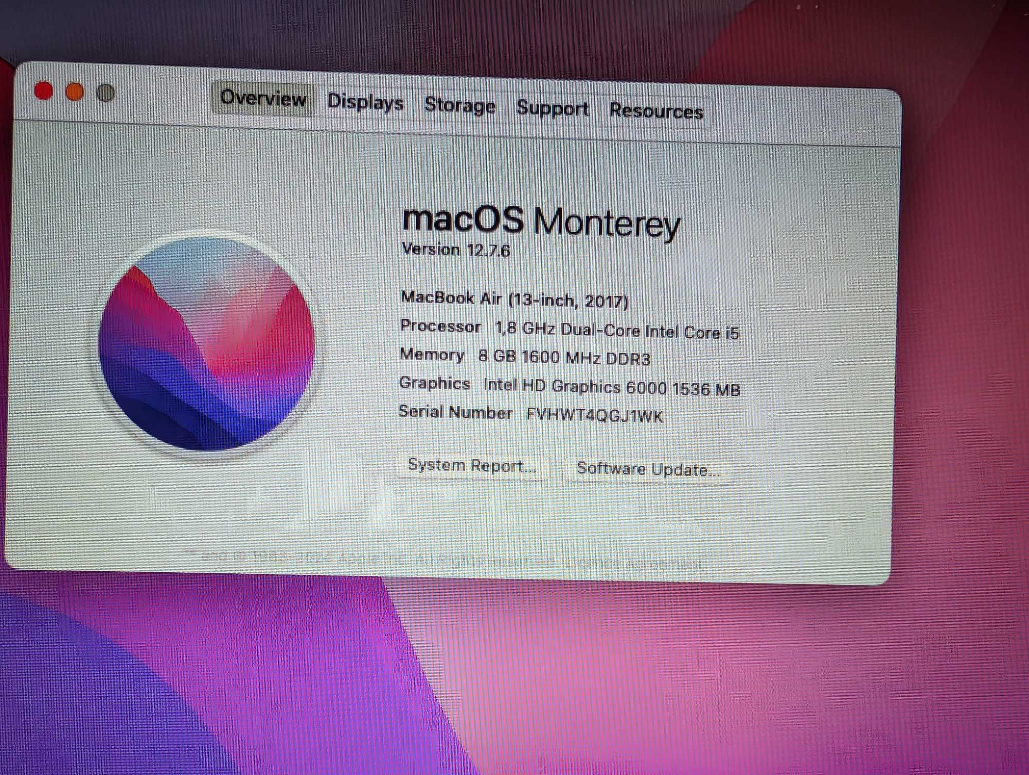 MacBook Air (13-inch, 2017)