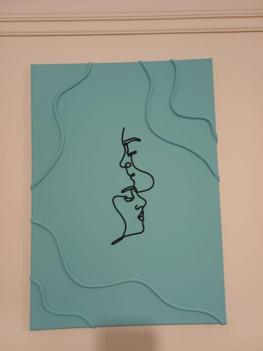 Vand tablouri handmade 3D, stil minimalist modern, realizate personal.