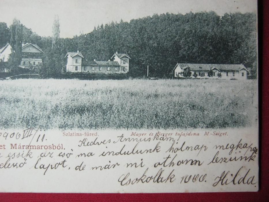 Ilustrata veche/Carte Postala/Maramures,Pavel-Sosfurdo.1900.