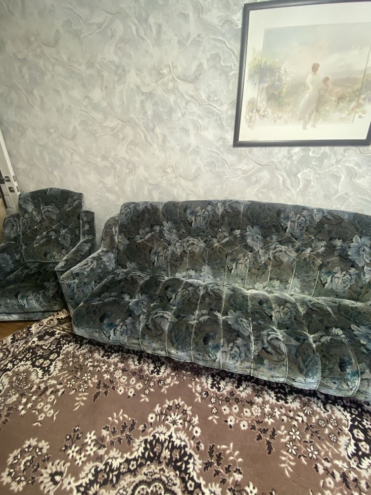 Продажа дивана и кресла