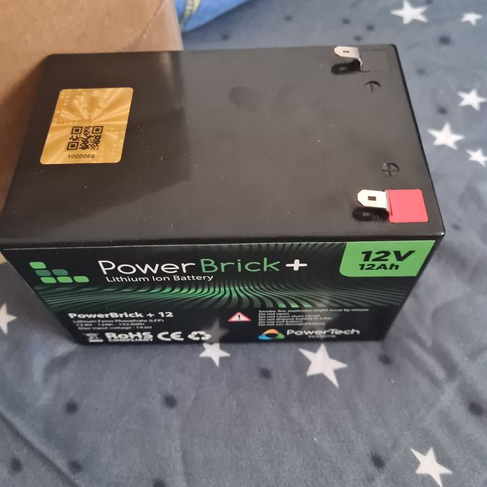 Baterie LiIon(LFP) 12v 12Ah foarte ușoară 1.5kg