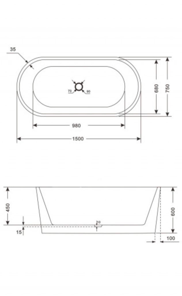 Cada freestanding