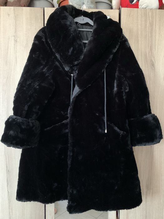 Palton din blană ecologică