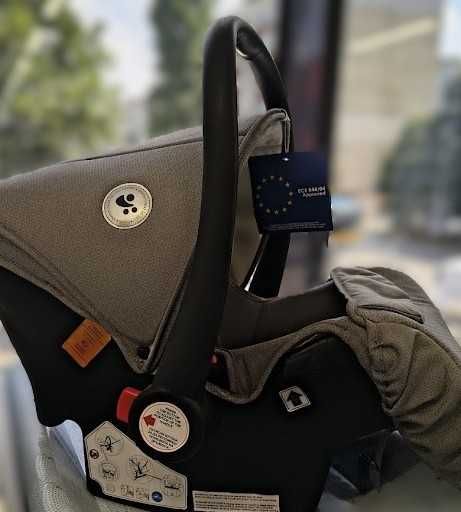 Детска комбинирана количка - Heaven Set, сива