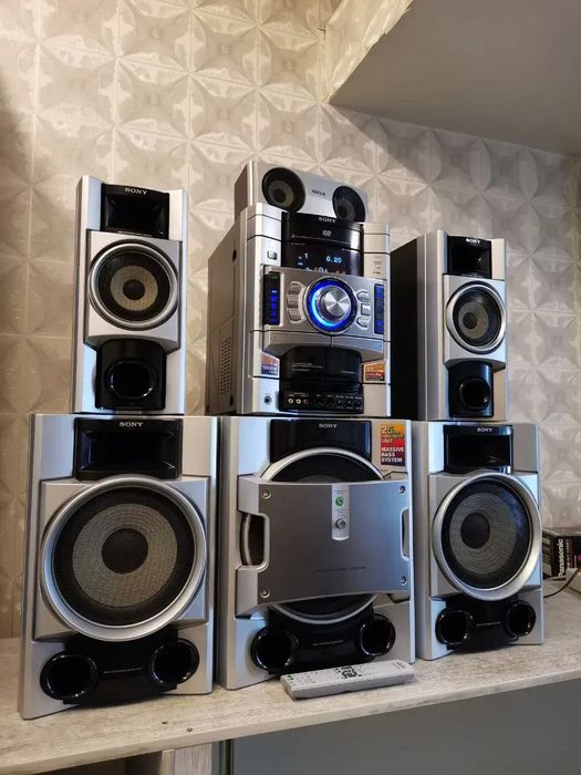 Malaysia sony mhc gn1200d hamma joyi ishlaydi bass kuchli