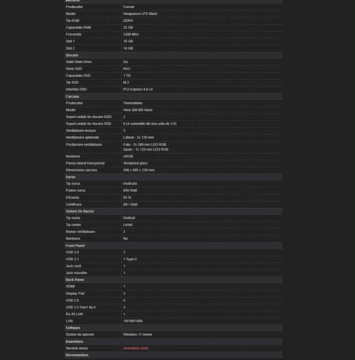 PC Gaming Intel i7-13700F 2.1Ghz 32gb DDR4, RTX 4070Ti 12 Gb GDDR6X