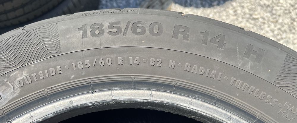 4бр 185/60/14 на 6,5мм с 18дот