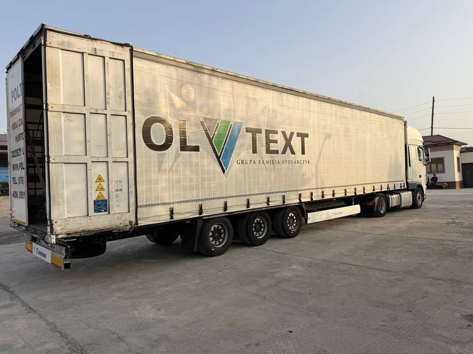 DAF XF460 EURO 6 + KRONE прицеп cотилади