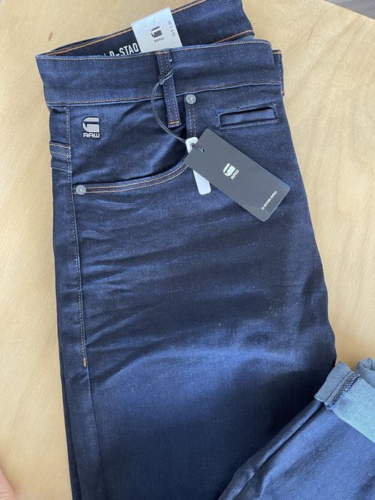 Чисто Нови Мъжки Дънки G-Star Размер 34/32  D-Staq 5-Pocket Slim Jeans