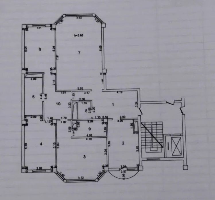 Габус Продается 4 комнатная квартира ремонт Алайский рынок