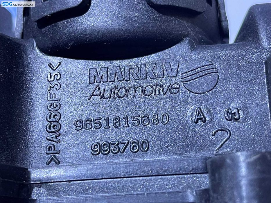 Capac Culbutori Chiulasa Motor Epurator Gaze Citroen C3 1.6 HDI 2005 - 2013 Cod 9651815680