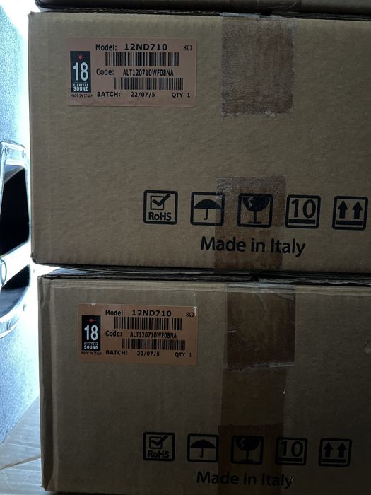 Schimb sau vand Top-uri XA2 FX12 Dynacord 18sound B&C EV RCF FBT BEYMA