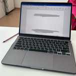 MacBook m2 256 gb 8 gb 2023 на гарантии