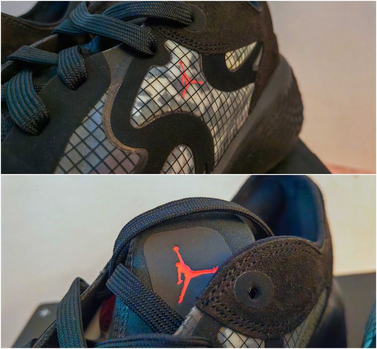 Nike AIR JORDAN DELTA 3 LOW Black 45.5 номер 29.5см стелка ЧИСТО НОВИ