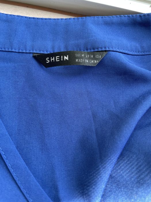 Bluza albastra M shein