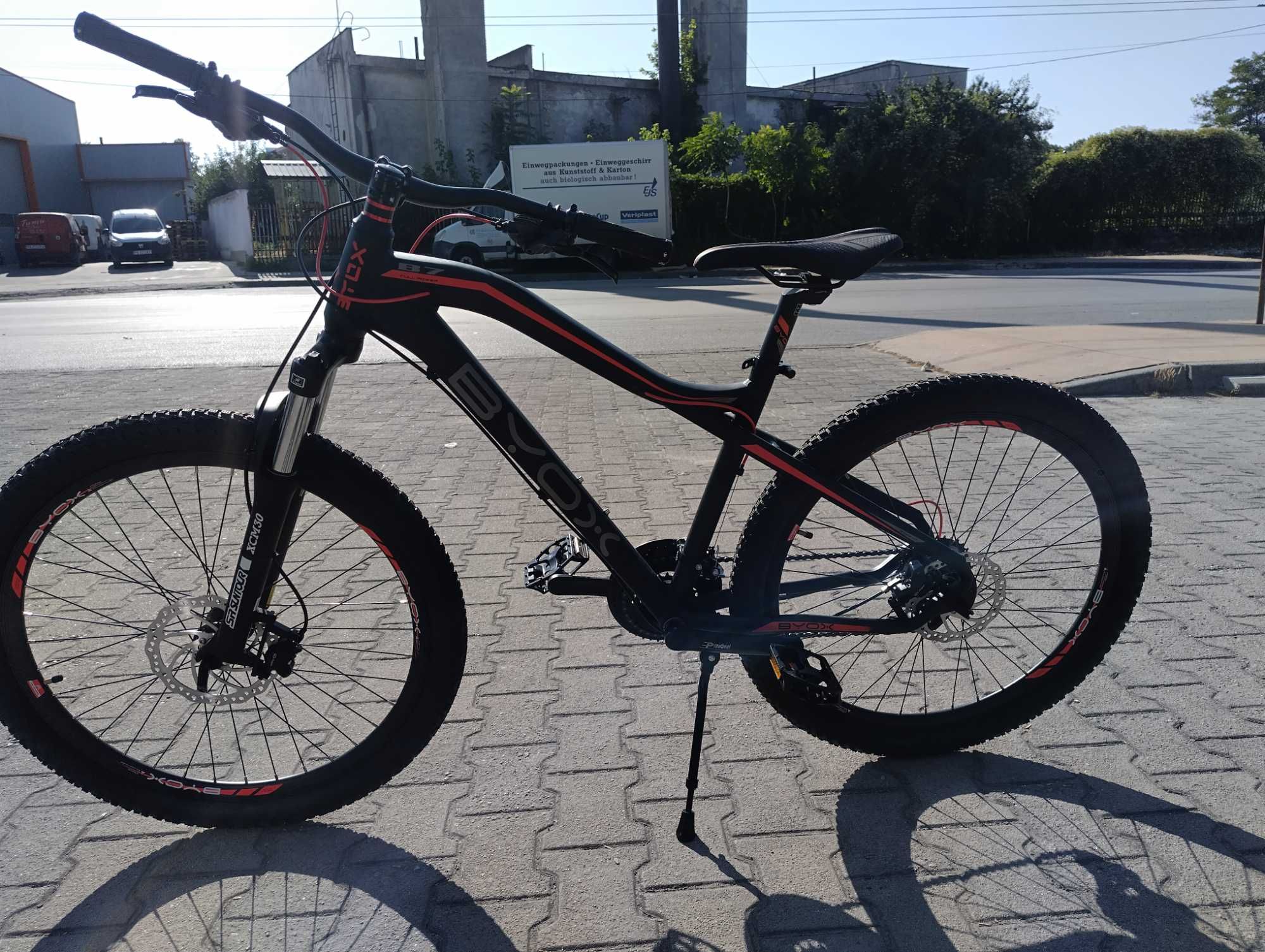 BYOX Алуминиев велосипед 26" B7 HDB червен