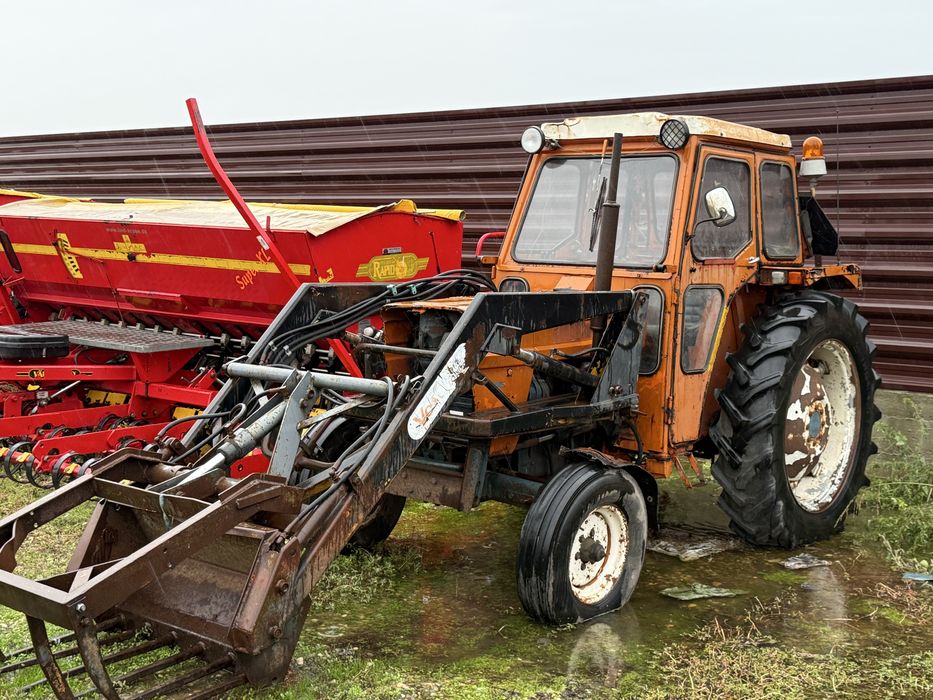 Tractor Fiat 600 Special Incarcator Frontal Cupa 2 manete Danemarca