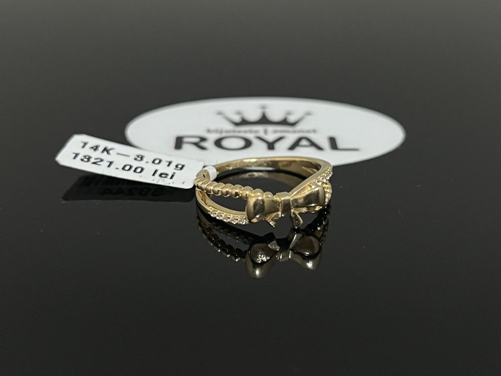 Bijuteria Royal CB : Inel dama aur 14K 585 3,01 grame
