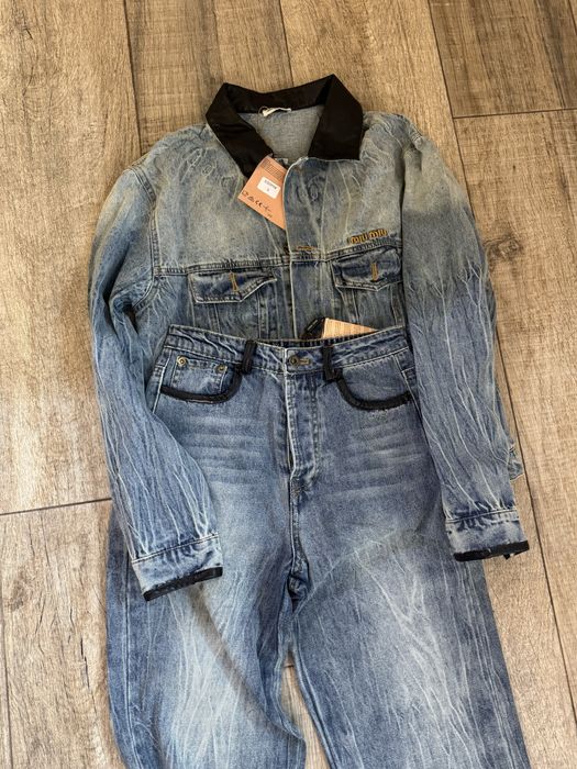 Дамски дънков комплект