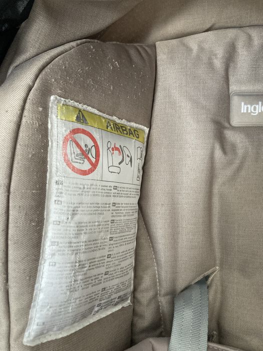 Scaun/Scoica auto Inglesina Huggy maxim 13 kg, bej, cu copertină