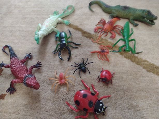 Insecte, reptile jucării pentru copii