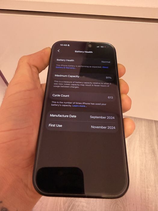 iPhone 16 pro black 256gb