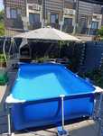 Piscina 2x3 cu pompa de recirculare bonus substanțe menținere apa ok