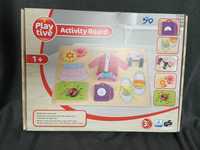 Placa senzoriala de activitati pentru bebe - Playtive Montessori