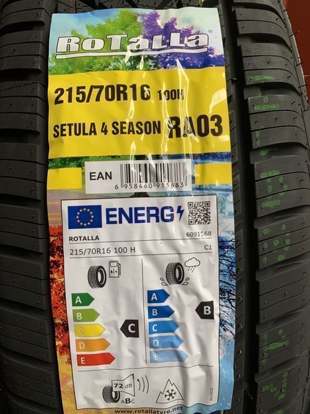 Нови всесезонни гуми ROTALLA SETULA 4 SEASON 215/70R16 100H НОВ DOT