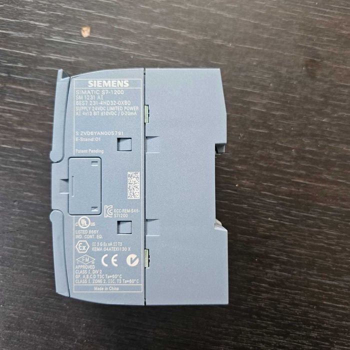 SIMATIC S7-1200, Intrare analogică, SM 1231, AI 4 x 13 BIT