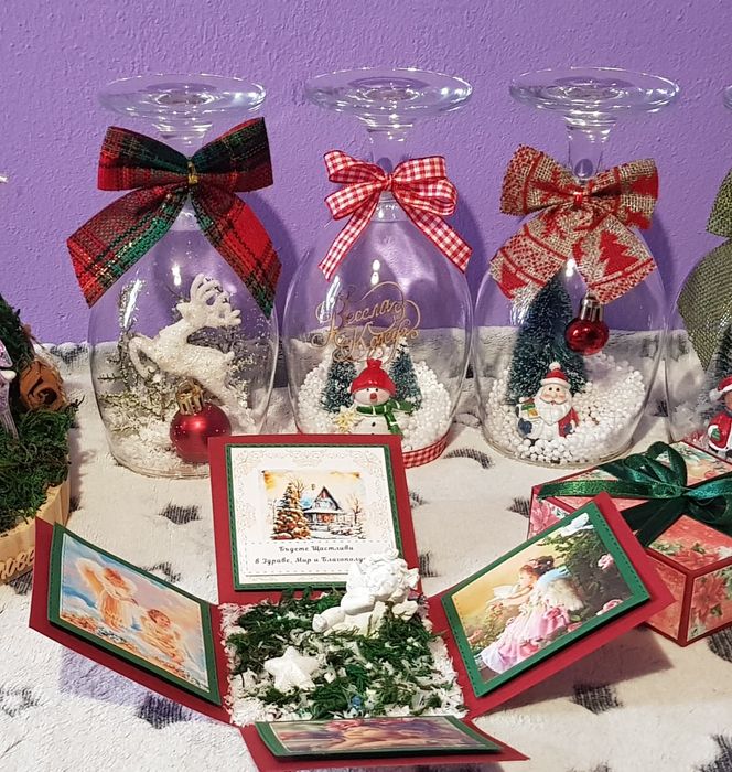 Коледна декорация ръчно изработен