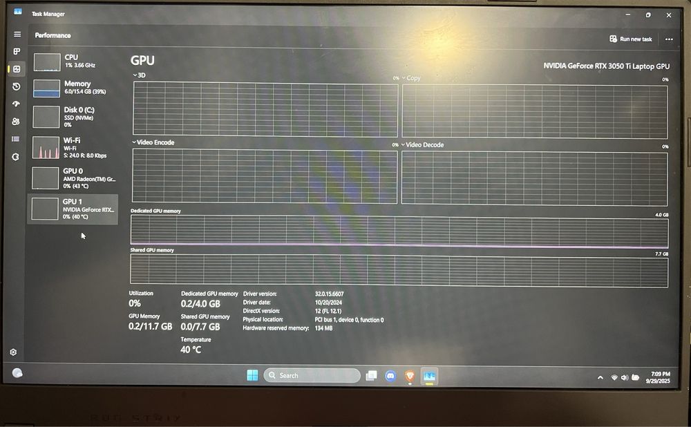 Laptop gaming Asus Rog G513IE Rtx 3050 ti ryzen 7